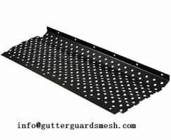 Snap in gutter guard